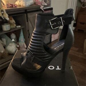 Torrid open toe stiletto